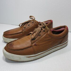 Twisted X Oil Tanned Casual Dress Men's Footwear Comfort Oxfords Shoes 11.5 W